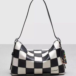 Coachtopia Alter/Ego Checkerboard Shoulder Bag